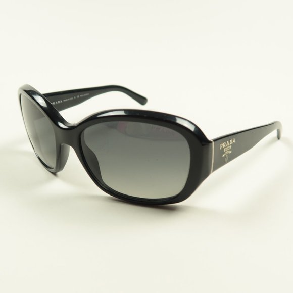 Prada Accessories - Prada Milano Black Round Sunglasses